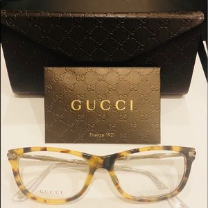 Havana Colored Gucci Glasses